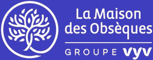 logo maison des obsèques complet
